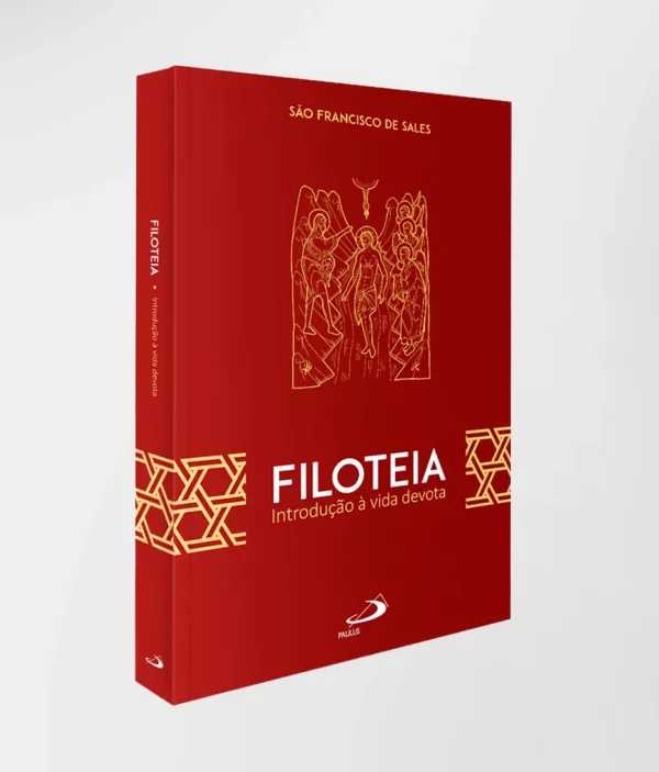 Capa do livro "Filoteia: Introdução à Vida Devota" de São Francisco de Sales, publicado pela Editora Paulus.