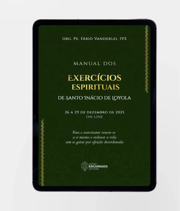 Capa Livro - Manual dos Exercícios Espirituais de Santo Inácio Dez.2025