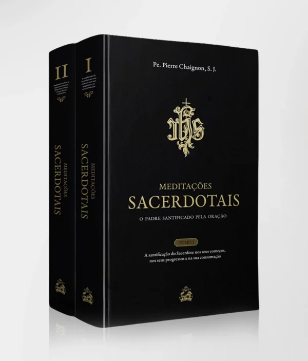 Capa Livro - Meditações Sacerdotais Vol. I e II Combo